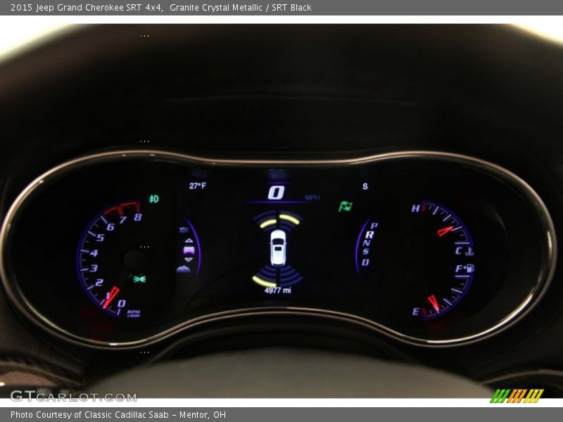  2015 Grand Cherokee SRT 4x4 SRT 4x4 Gauges