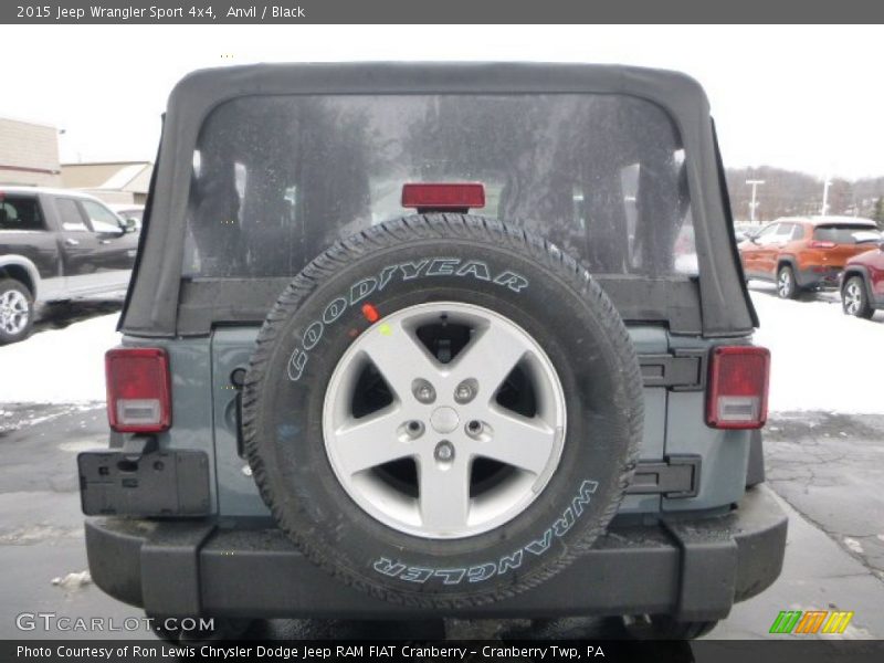 Anvil / Black 2015 Jeep Wrangler Sport 4x4