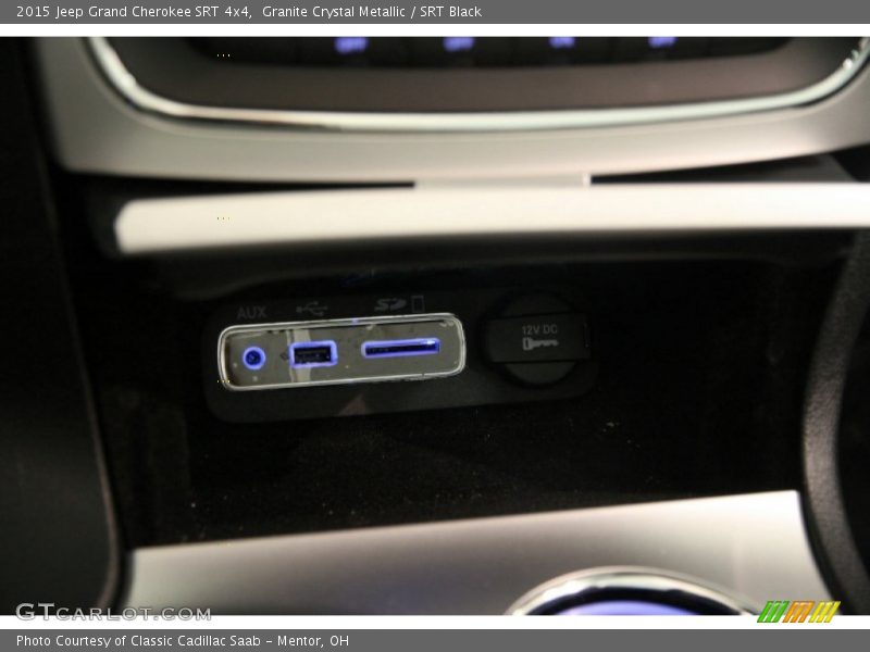 Granite Crystal Metallic / SRT Black 2015 Jeep Grand Cherokee SRT 4x4