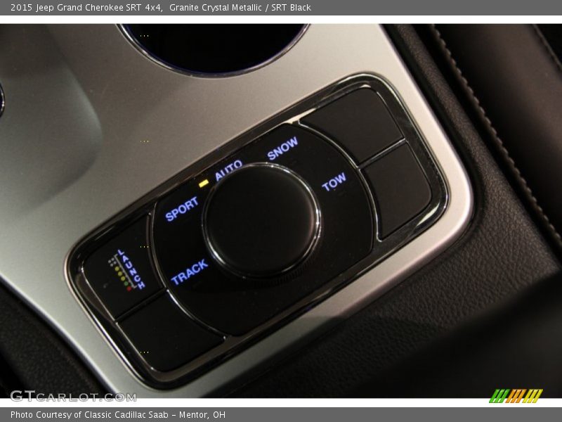 Controls of 2015 Grand Cherokee SRT 4x4