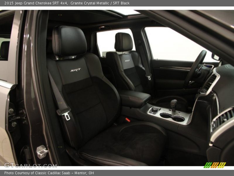 Front Seat of 2015 Grand Cherokee SRT 4x4