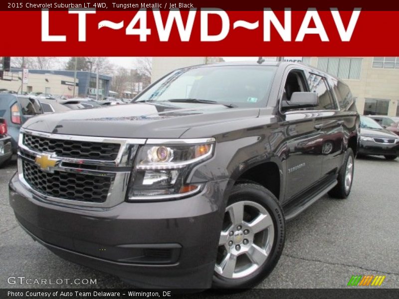 Tungsten Metallic / Jet Black 2015 Chevrolet Suburban LT 4WD