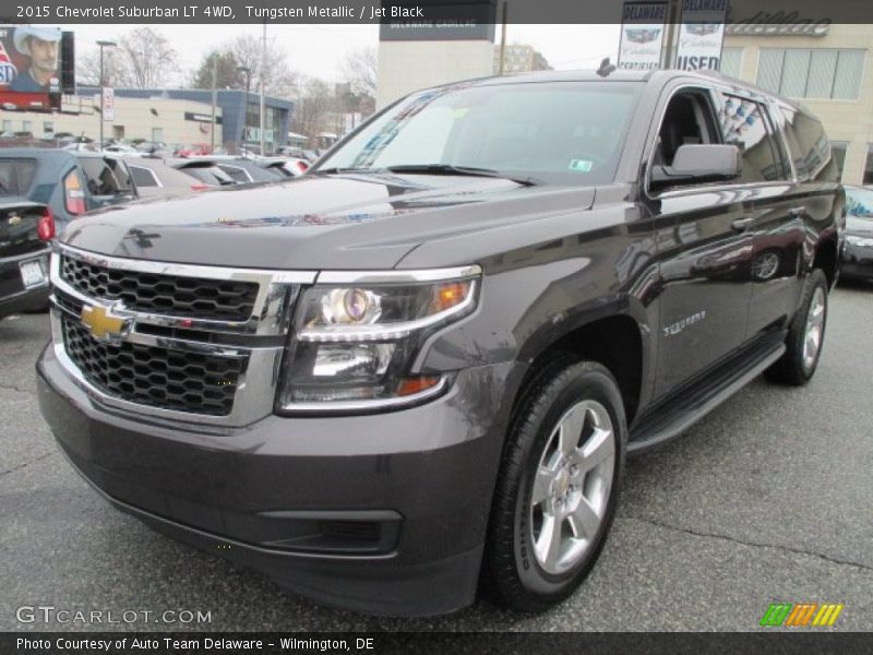 Tungsten Metallic / Jet Black 2015 Chevrolet Suburban LT 4WD