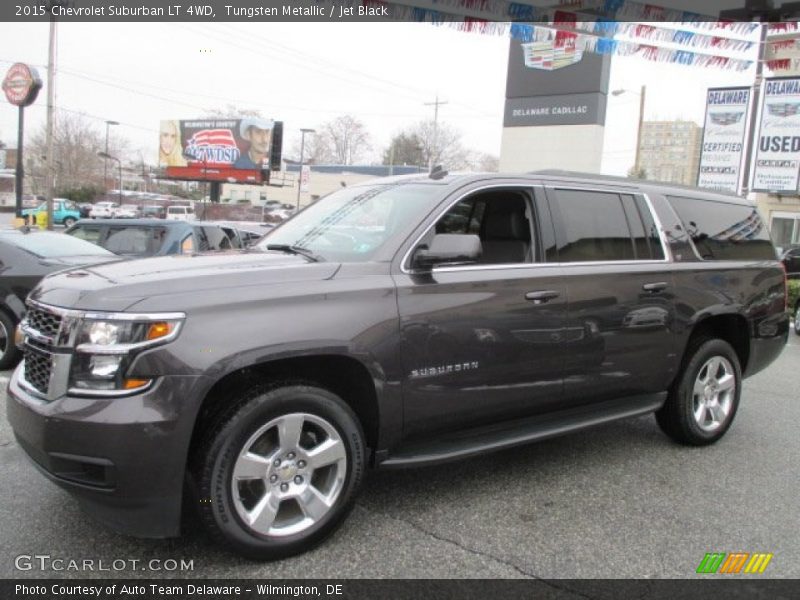Tungsten Metallic / Jet Black 2015 Chevrolet Suburban LT 4WD