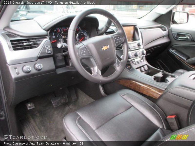 Tungsten Metallic / Jet Black 2015 Chevrolet Suburban LT 4WD