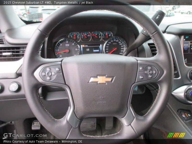 Tungsten Metallic / Jet Black 2015 Chevrolet Suburban LT 4WD