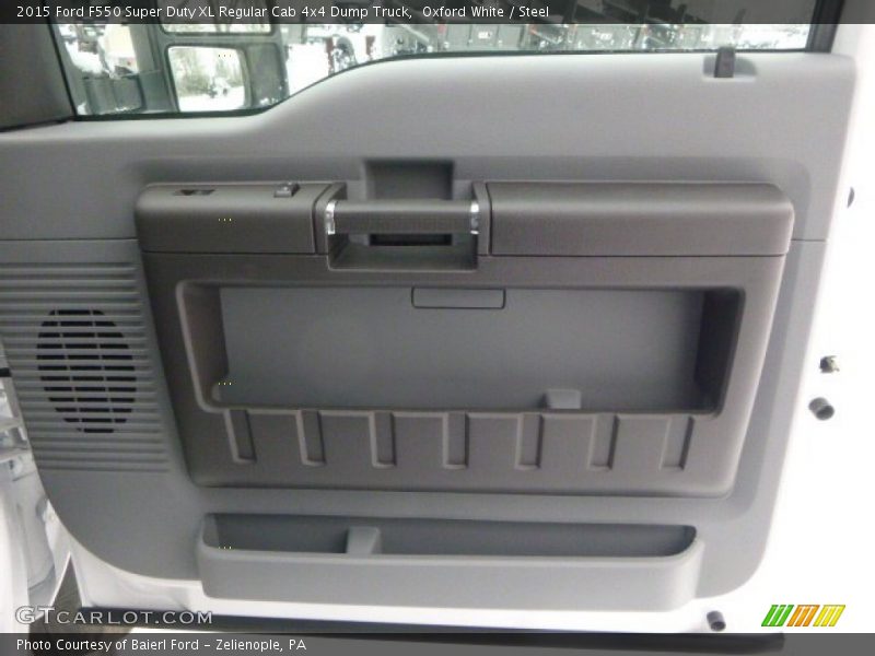 Door Panel of 2015 F550 Super Duty XL Regular Cab 4x4 Dump Truck