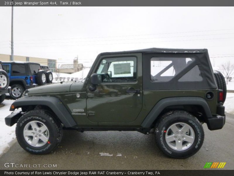 Tank / Black 2015 Jeep Wrangler Sport 4x4