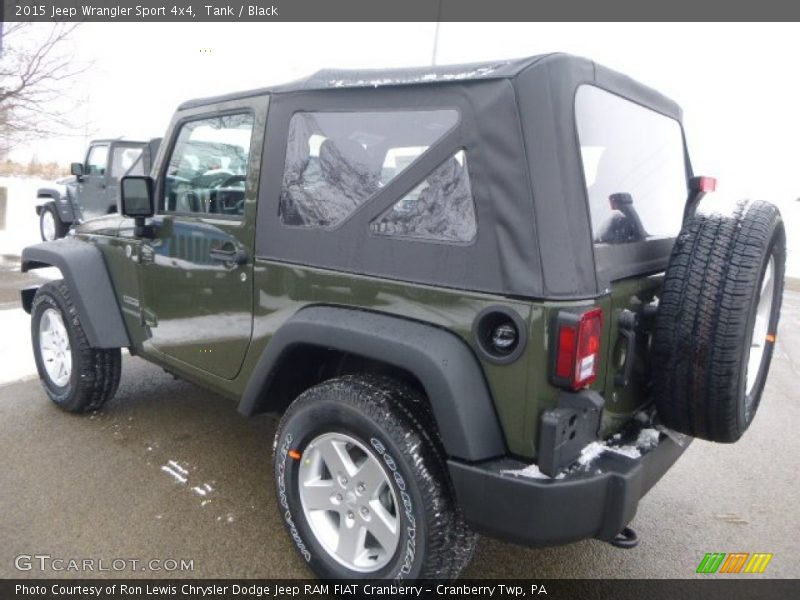 Tank / Black 2015 Jeep Wrangler Sport 4x4