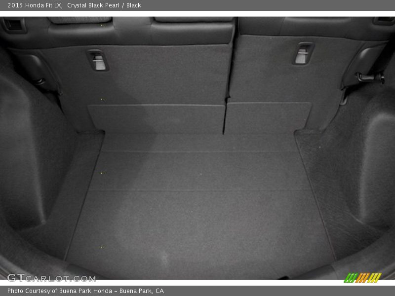 Crystal Black Pearl / Black 2015 Honda Fit LX