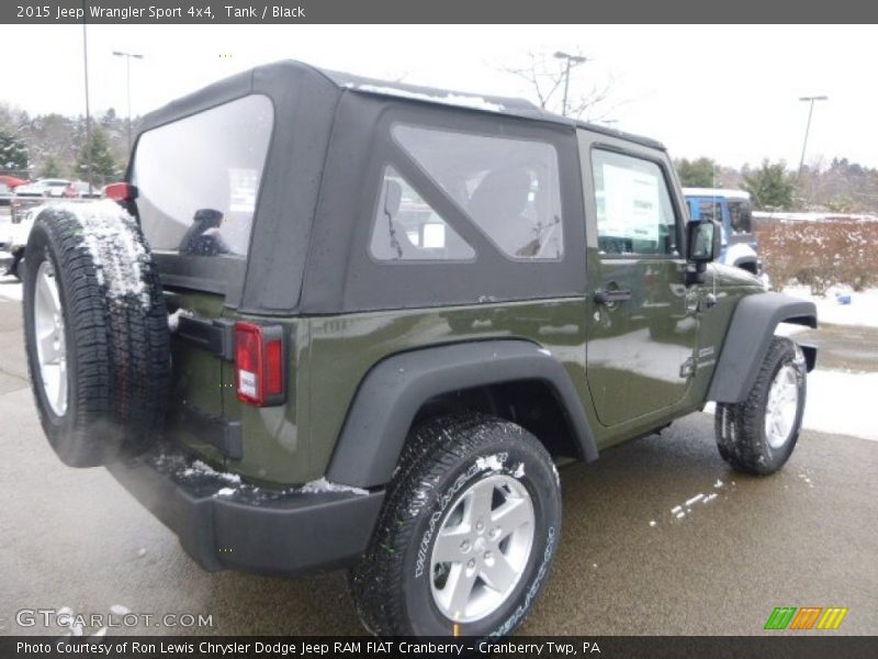 Tank / Black 2015 Jeep Wrangler Sport 4x4
