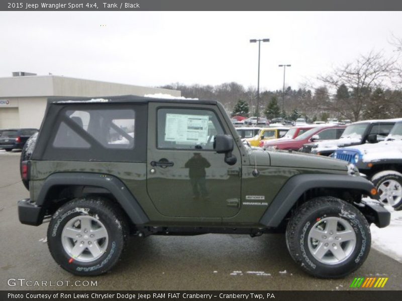 Tank / Black 2015 Jeep Wrangler Sport 4x4