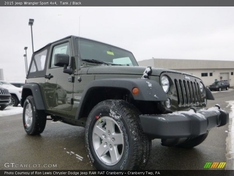 Tank / Black 2015 Jeep Wrangler Sport 4x4
