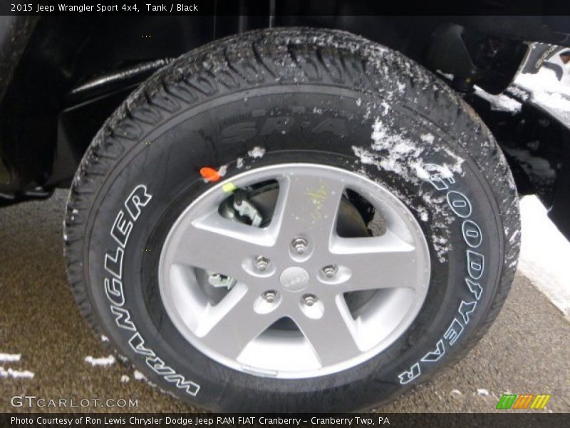 Tank / Black 2015 Jeep Wrangler Sport 4x4