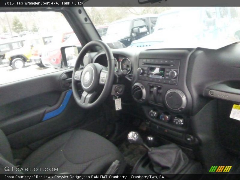 Tank / Black 2015 Jeep Wrangler Sport 4x4