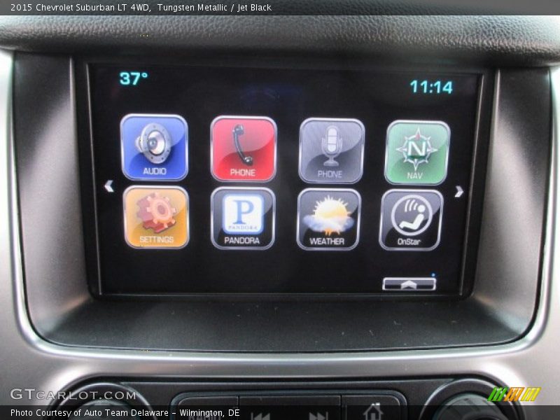 Tungsten Metallic / Jet Black 2015 Chevrolet Suburban LT 4WD