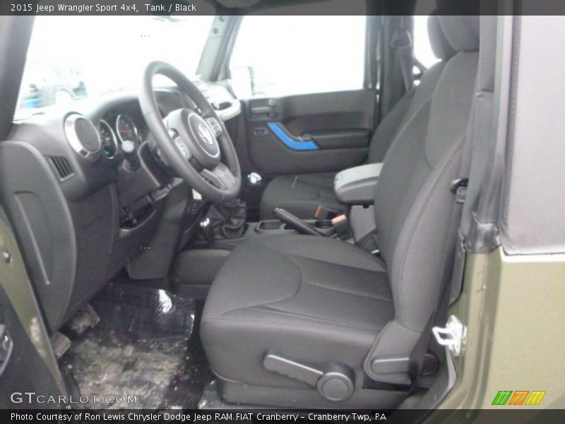Tank / Black 2015 Jeep Wrangler Sport 4x4