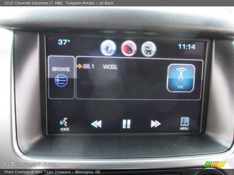 Tungsten Metallic / Jet Black 2015 Chevrolet Suburban LT 4WD