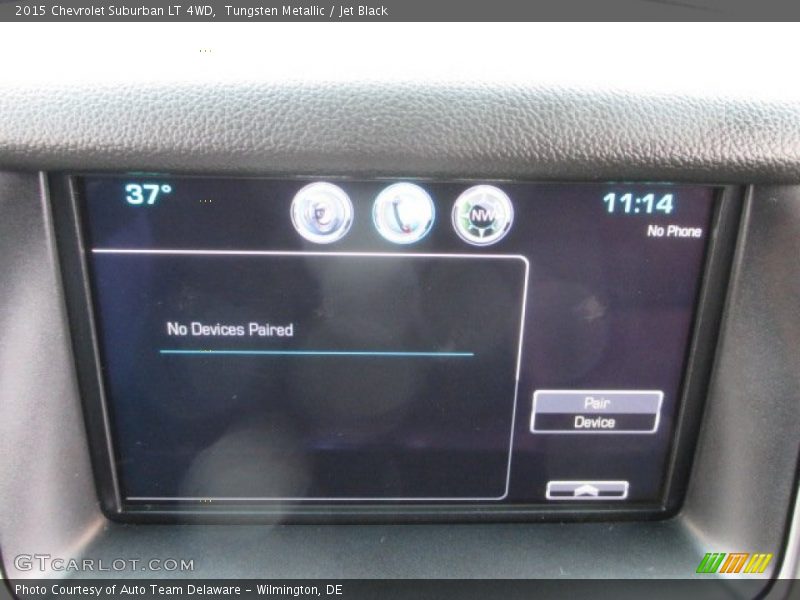 Tungsten Metallic / Jet Black 2015 Chevrolet Suburban LT 4WD