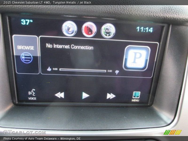 Tungsten Metallic / Jet Black 2015 Chevrolet Suburban LT 4WD