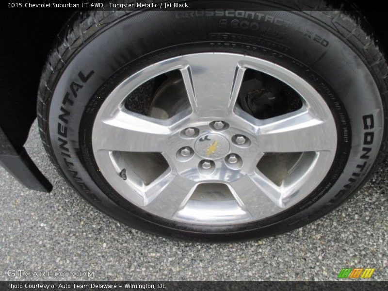 Tungsten Metallic / Jet Black 2015 Chevrolet Suburban LT 4WD
