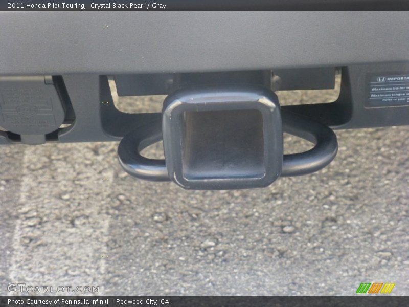 Crystal Black Pearl / Gray 2011 Honda Pilot Touring