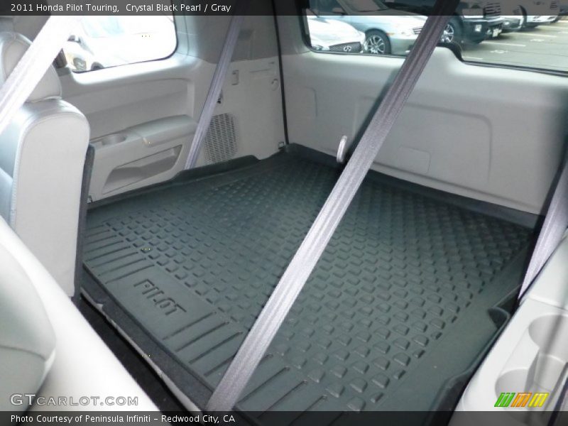 Crystal Black Pearl / Gray 2011 Honda Pilot Touring