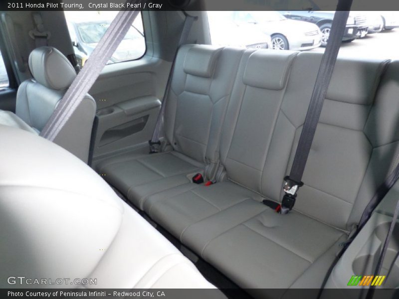Crystal Black Pearl / Gray 2011 Honda Pilot Touring