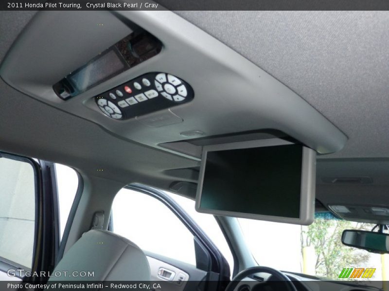 Crystal Black Pearl / Gray 2011 Honda Pilot Touring
