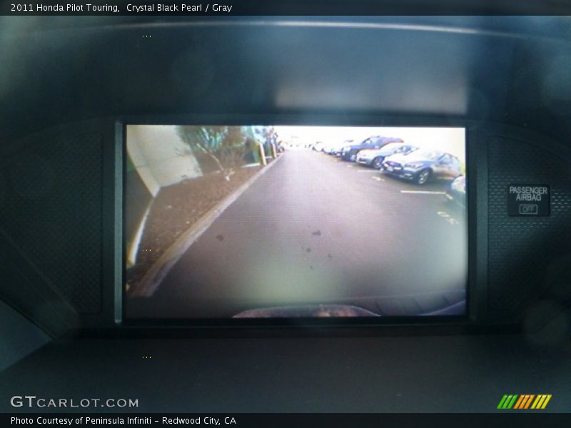 Crystal Black Pearl / Gray 2011 Honda Pilot Touring