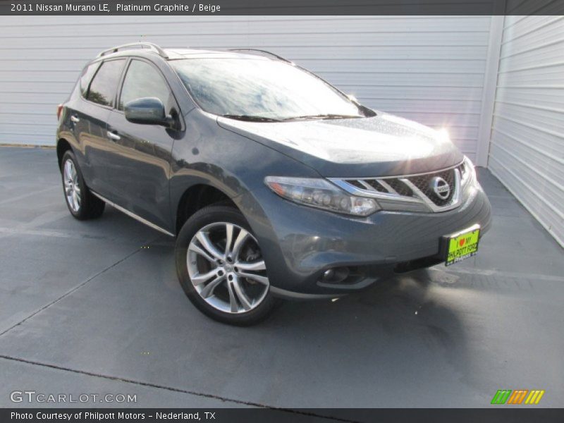 Platinum Graphite / Beige 2011 Nissan Murano LE