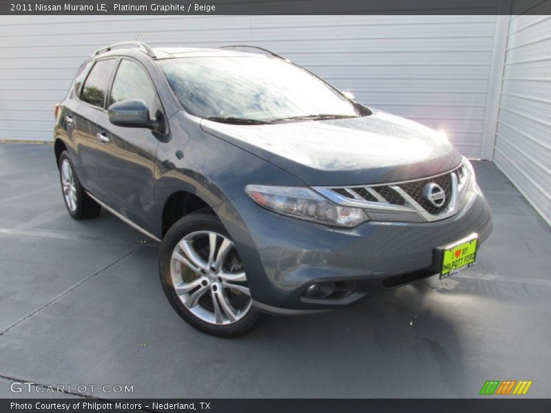 Platinum Graphite / Beige 2011 Nissan Murano LE