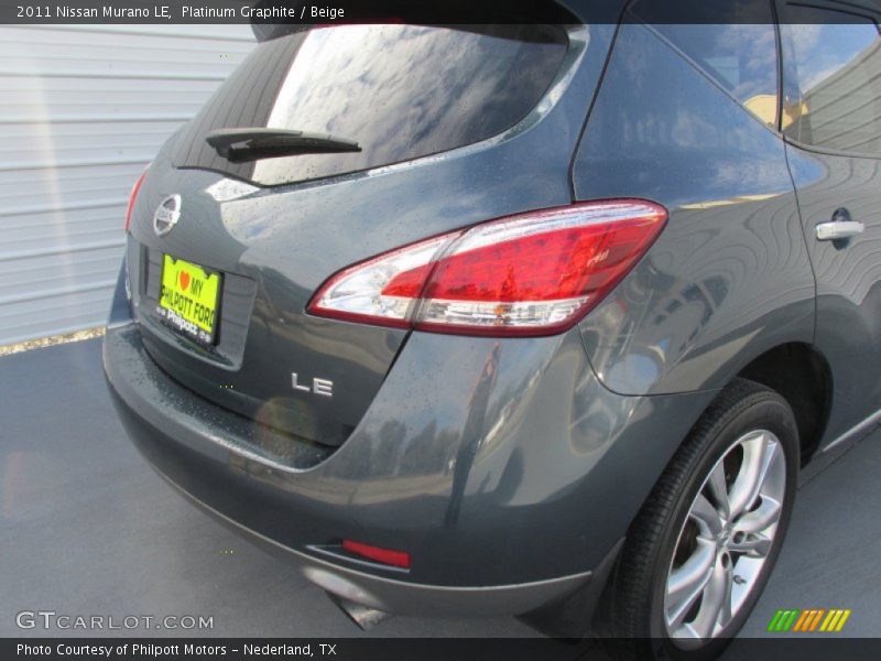 Platinum Graphite / Beige 2011 Nissan Murano LE
