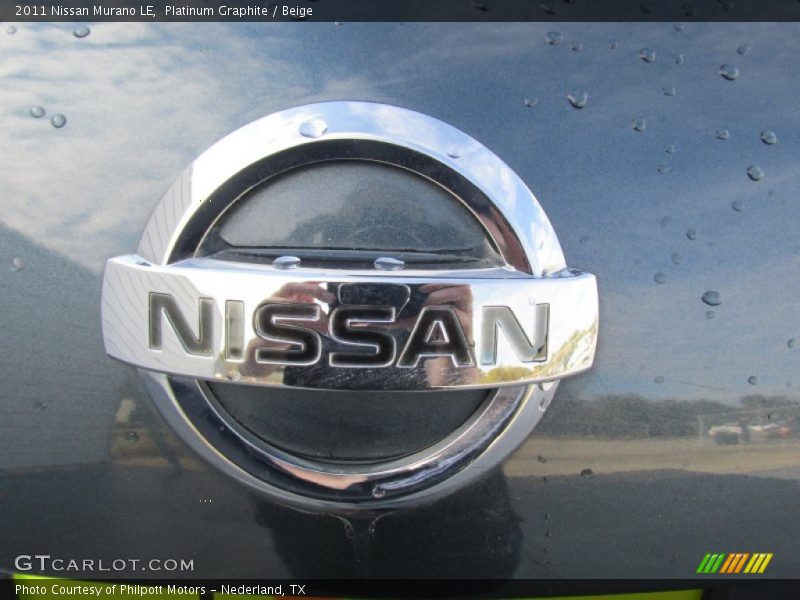 Platinum Graphite / Beige 2011 Nissan Murano LE