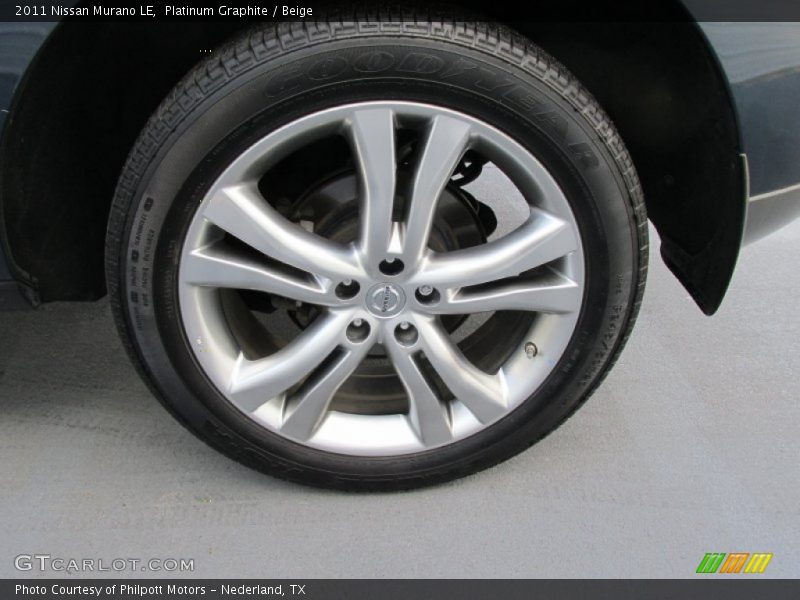 Platinum Graphite / Beige 2011 Nissan Murano LE