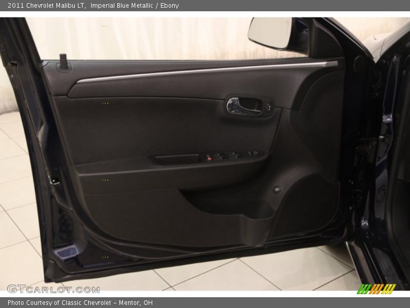 Imperial Blue Metallic / Ebony 2011 Chevrolet Malibu LT