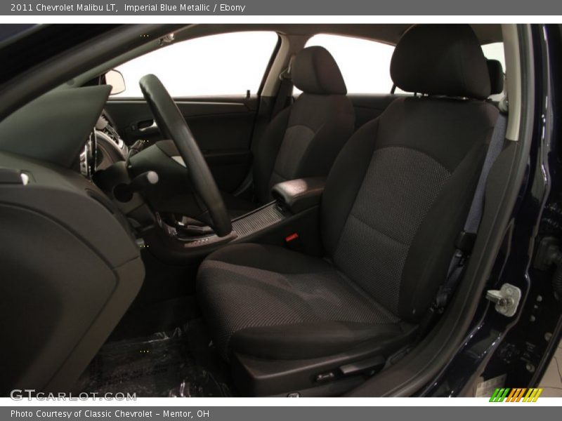 Imperial Blue Metallic / Ebony 2011 Chevrolet Malibu LT