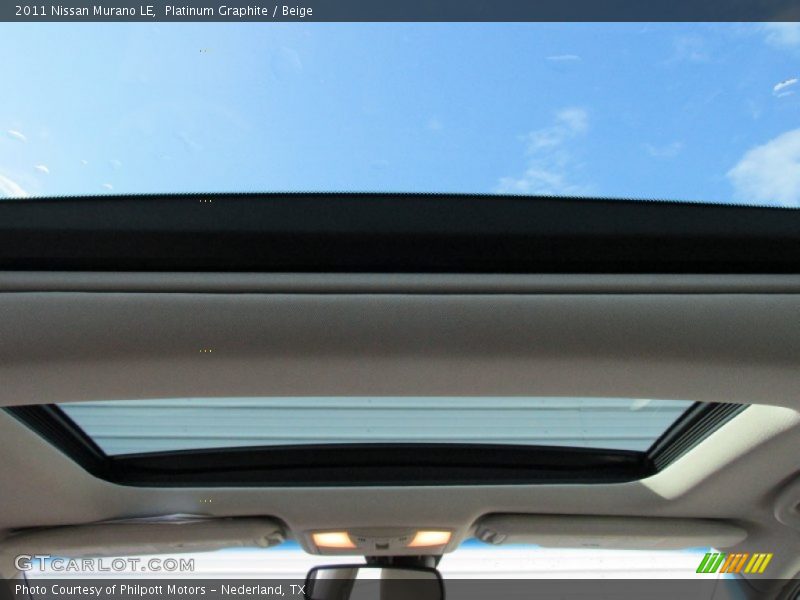 Platinum Graphite / Beige 2011 Nissan Murano LE