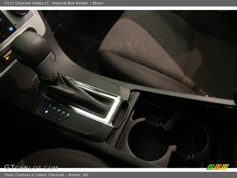 Imperial Blue Metallic / Ebony 2011 Chevrolet Malibu LT