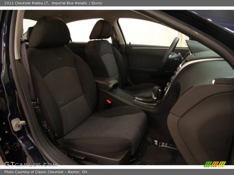 Imperial Blue Metallic / Ebony 2011 Chevrolet Malibu LT