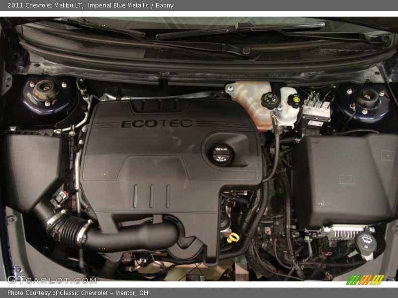 Imperial Blue Metallic / Ebony 2011 Chevrolet Malibu LT