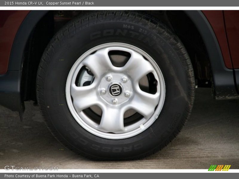 Copper Sunset Pearl / Black 2015 Honda CR-V LX