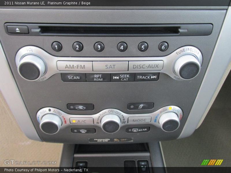 Platinum Graphite / Beige 2011 Nissan Murano LE