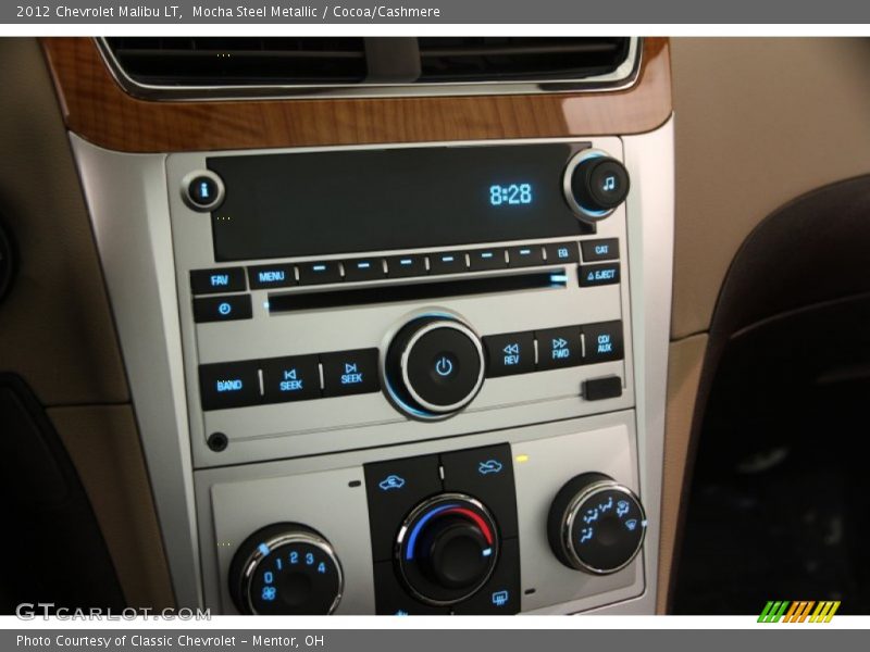 Mocha Steel Metallic / Cocoa/Cashmere 2012 Chevrolet Malibu LT