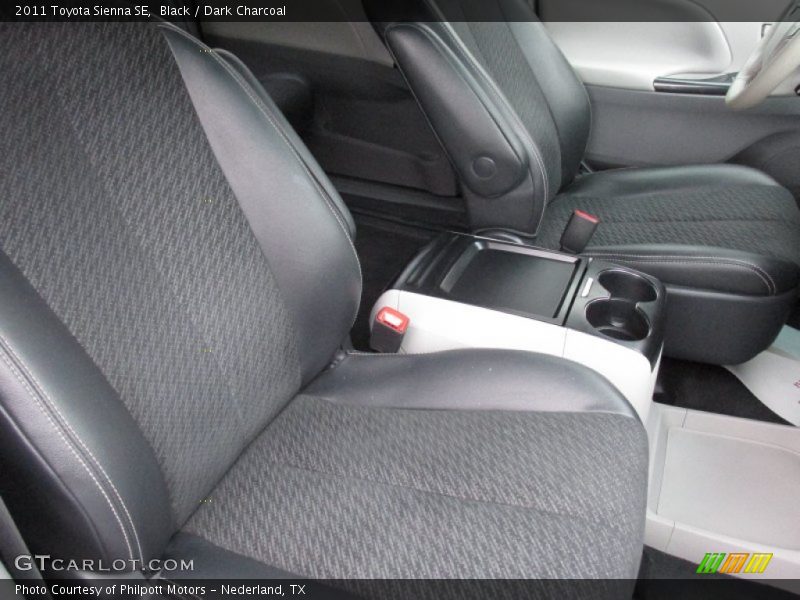 Black / Dark Charcoal 2011 Toyota Sienna SE
