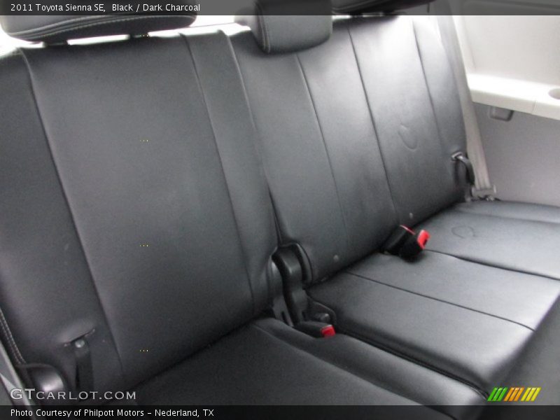 Black / Dark Charcoal 2011 Toyota Sienna SE