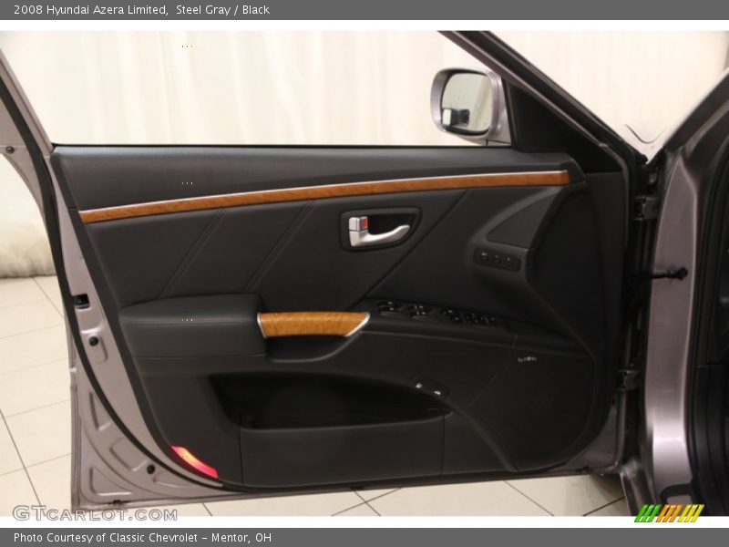 Steel Gray / Black 2008 Hyundai Azera Limited