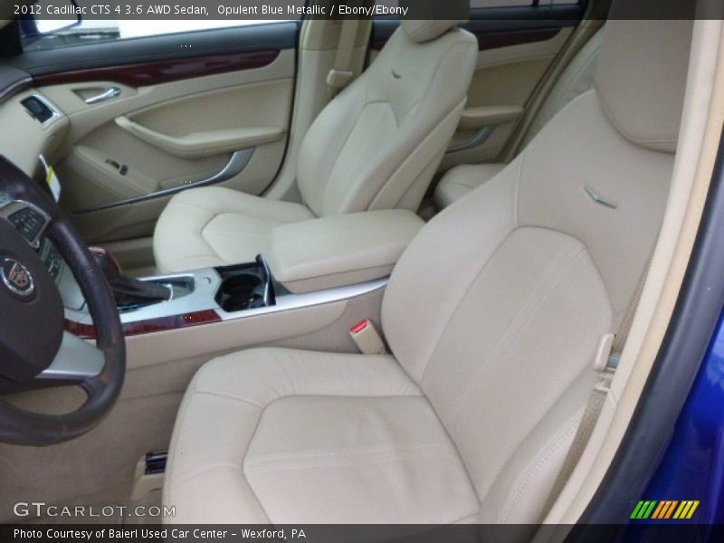 Opulent Blue Metallic / Ebony/Ebony 2012 Cadillac CTS 4 3.6 AWD Sedan