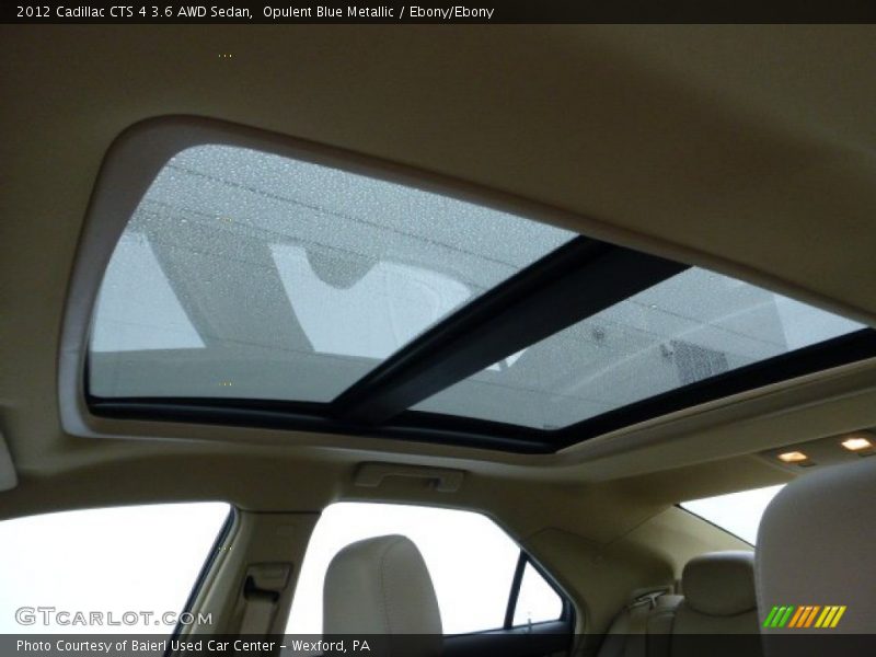 Opulent Blue Metallic / Ebony/Ebony 2012 Cadillac CTS 4 3.6 AWD Sedan