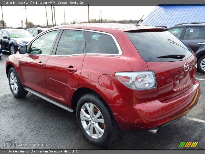 Copper Red / Sand 2010 Mazda CX-7 s Touring AWD